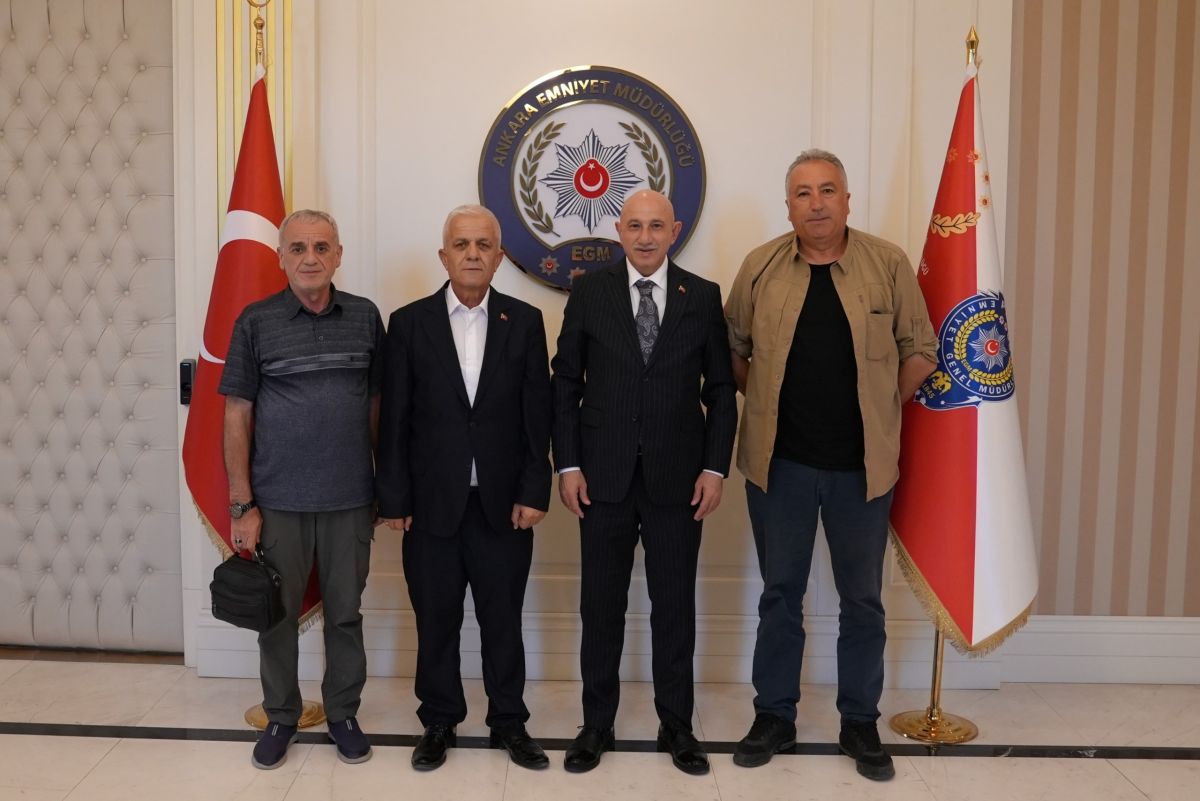 ANKARA İL EMNİYET MÜDÜRÜMÜZE ZİYARET 